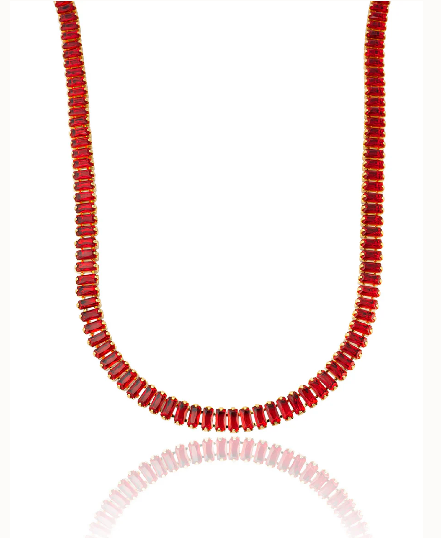 The Crimson Pour Necklace
